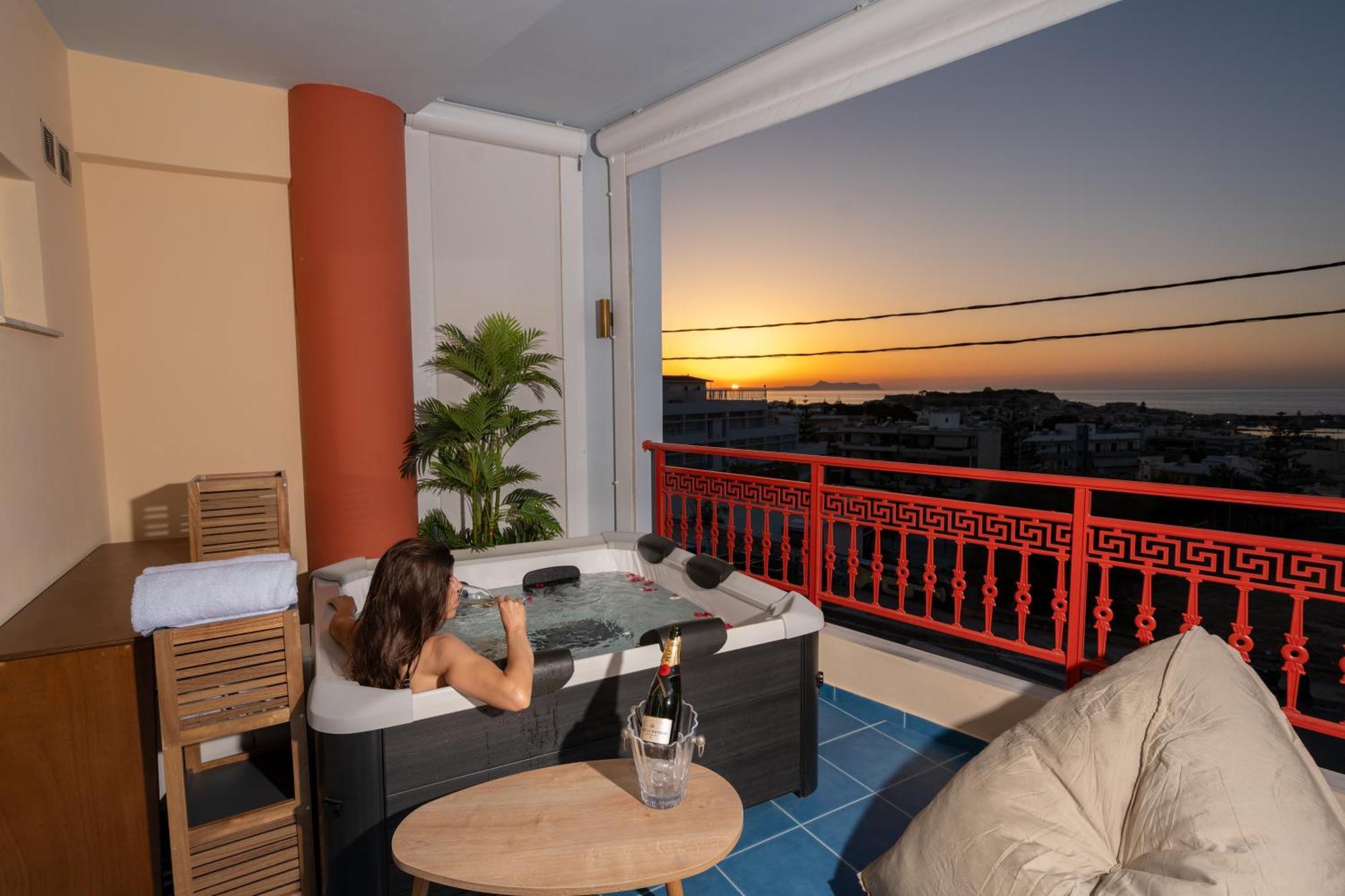 Vdg Luxury Seafront Residence Rethymno Exterior foto